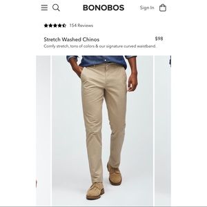 Bonobos Khakis stretch Chinos